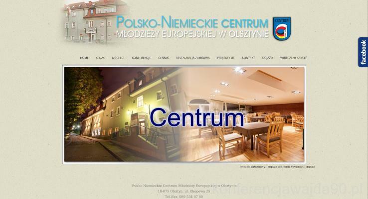 POLSKO NIEMIECKIE CENTRUM MŁODZIEŻY EUROPEJSKIEJ W OLSZTYNIE