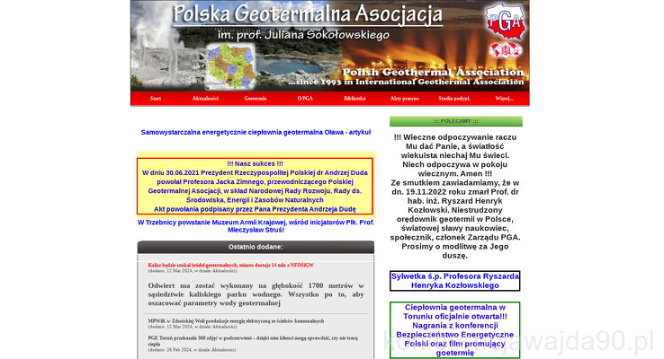 POLSKA GEOTERMALNA ASOCJACJA