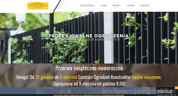 Centrum Ogrodzeń Konstruktor