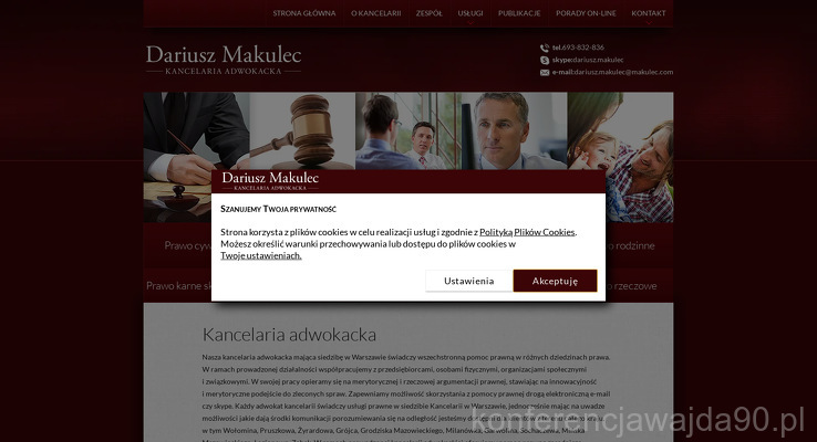 Adwokat Dariusz Makulec