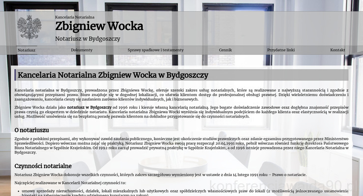 Kancelaria Notarialna Zbigniew Wocka