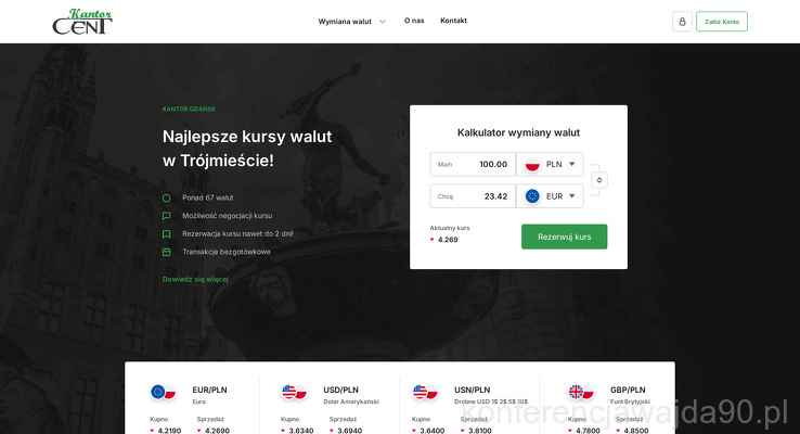 KANTOR CENT S.C. DARIUSZ SIERZPUTOWSKI, ADRIAN SIERZPUTOWSKI